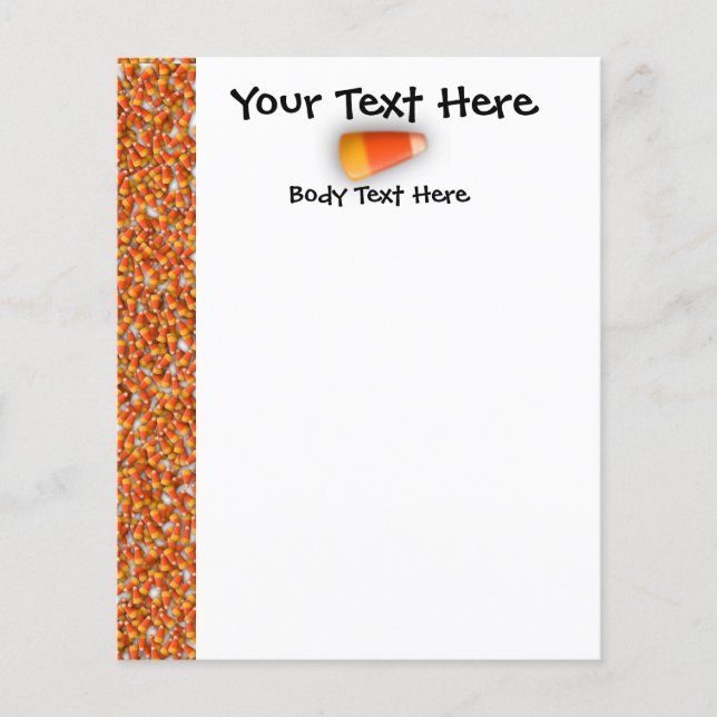 KRW Candy corn Small Flyer-mall Flygblad (Framsidan)