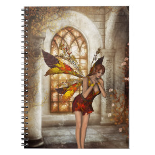 KRW Delight Älva Fantasy Notebook Anteckningsbok Med Spiral