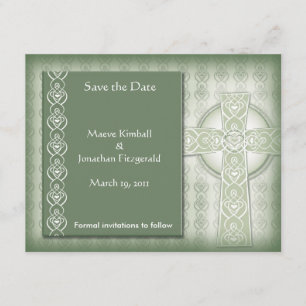 KRW Elegant Celtic Kor Irish Spara datum Datumet