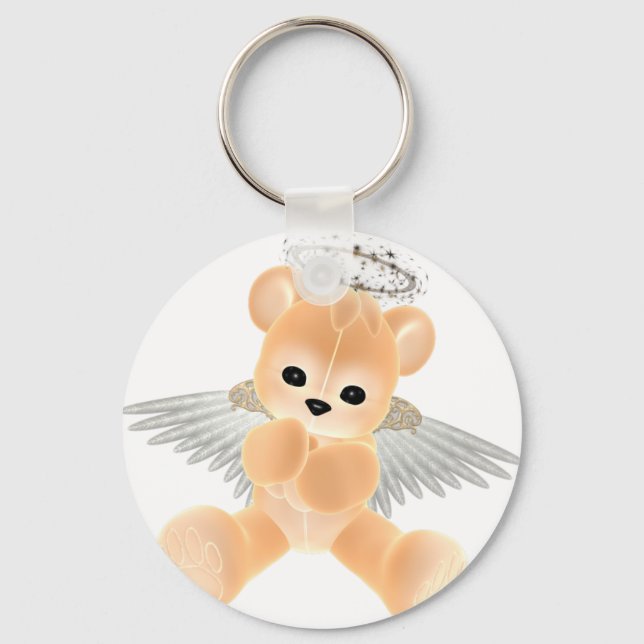 KRW Guardian Angel Bear Nyckelring (Framsida)