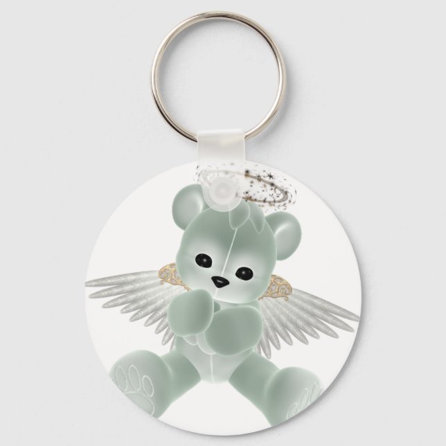 KRW Guardian Angel Bear Nyckelring (Framsida)