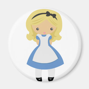 KRW gulliga Alice i underland Magnet