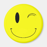 KRW Gult Winking Ansikte