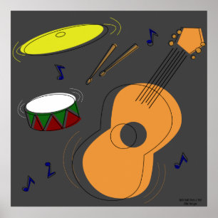 KRW Hail! Hail! Sten n'Roll Poster