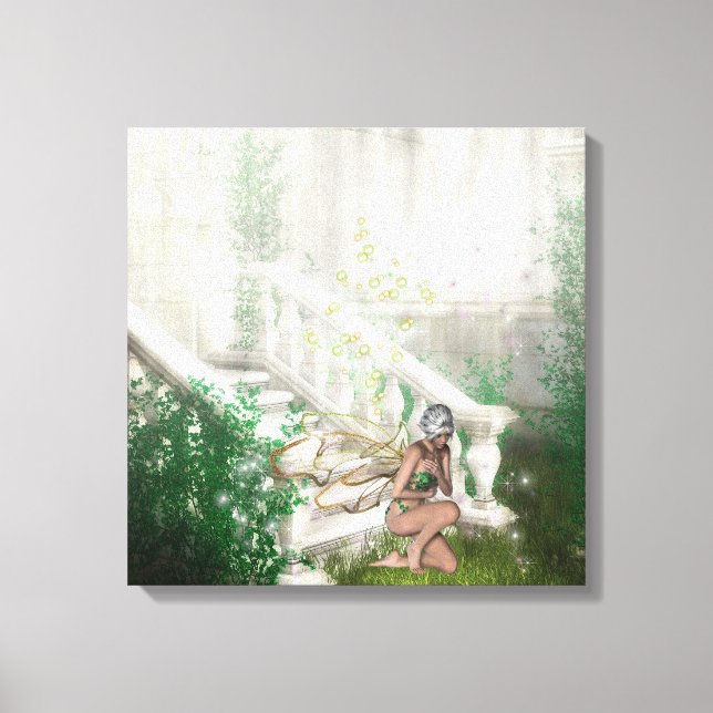 KRW Helig Ground Fairy Fantasy Canvas (Framsida)