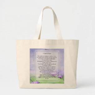 KRW Herren är min herde Psalm 23 Tote Bag Jumbo Tygkasse