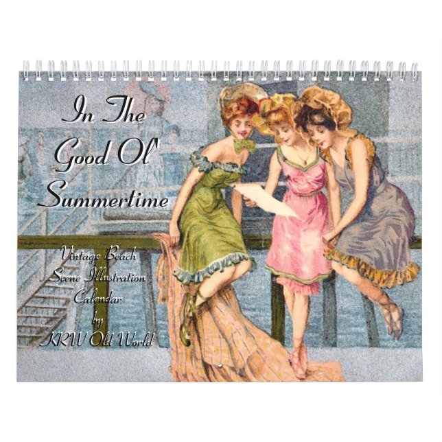 KRW i den bra Ol sommartidvintagen 2009 Kalender (Omslag)
