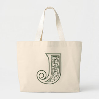 KRW - J - Den Celtic Monogrammed totot hänger lös Jumbo Tygkasse