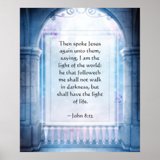 KRW Jesus är världens ljus Poster