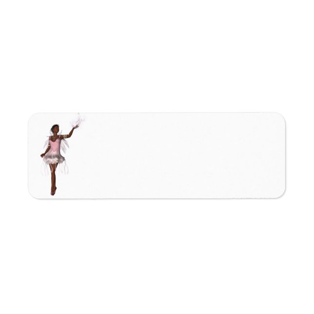 KRW Lana Fairy Fantasy Blank Return-adressetikett Returadress Etikett (Framsidan)