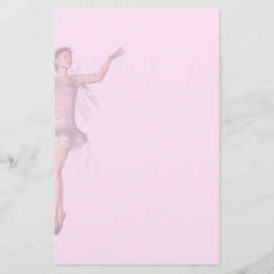KRW Lana Fairy Fantasy Faded Rosa Stationary Brevpapper