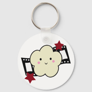KRW Movie Popcorn Kawaii Keychain Nyckelring