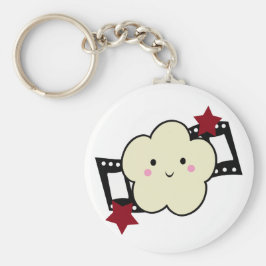 KRW Movie Popcorn Kawaii Keychain Nyckelring