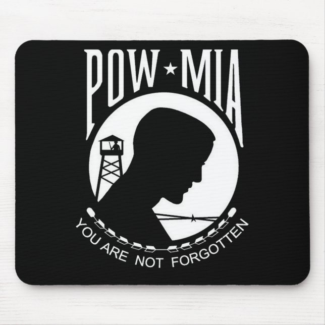 Krw-POW - MIA glömms du inte Musmatta (Framsidan)