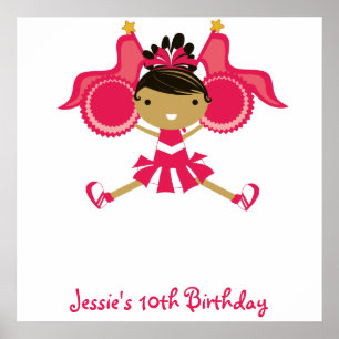 KRW Rosa CheerLedare Birthday Autograph Poster