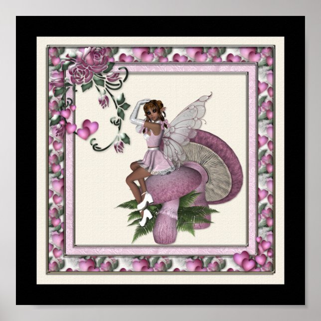 KRW Rosa Heart Fairy Poster (Framsidan)