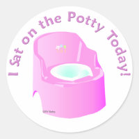 KRW Rosa I Sat på Potty Training Reward