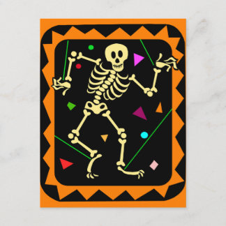 KRW Skeleton Firande Halloween fest Inbjudan