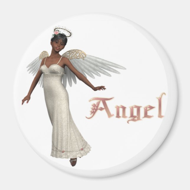 KRW Sweet Angel - African American Magnet (Framsidan)