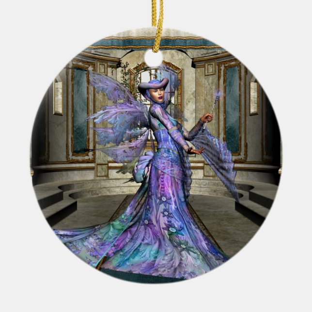KRW The Fairy Godmor Fantasy 2 sided Ornament (Framsidan)