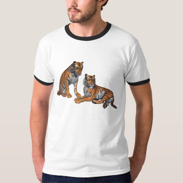 Krw-tigrar Tee Shirt (Framsida)