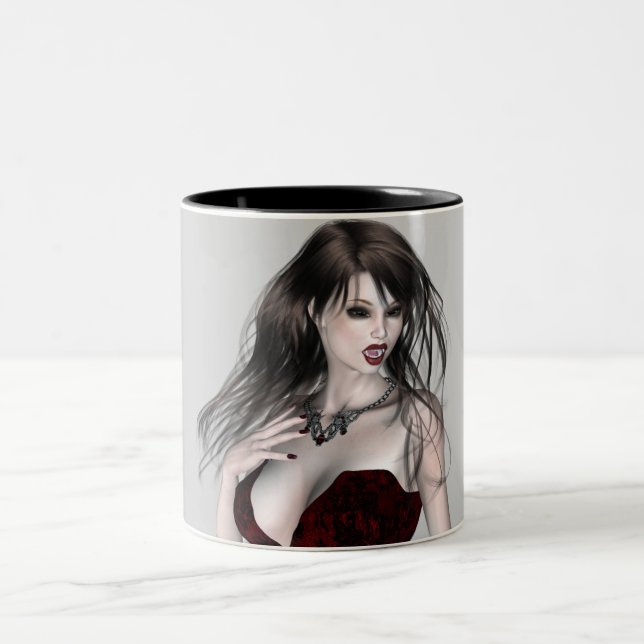 Krw-vampyrmugg Två-Tonad Mugg (Center)