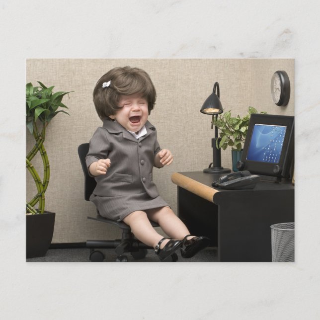 Krybabyvykort Vykort (Framsida)