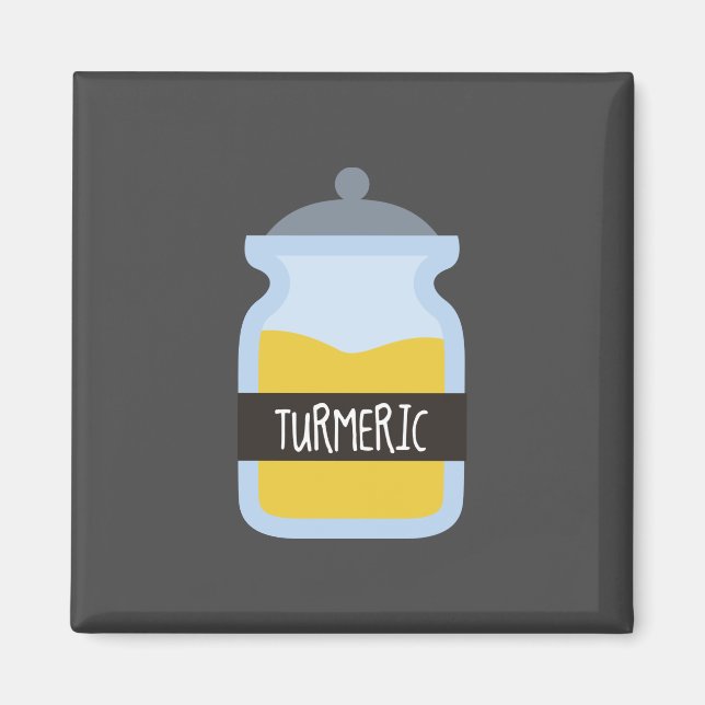 Krydda av numeriskt gult magnet (Framsidan)