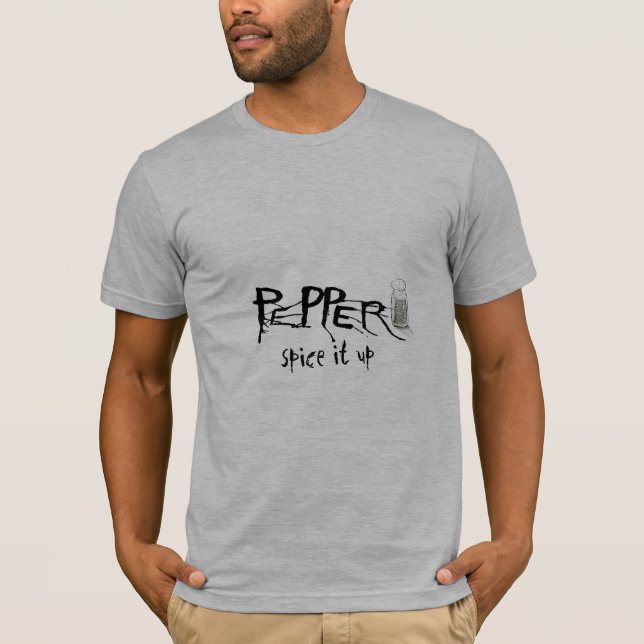 Krydda det upp T-tröja T-shirt (Framsida)