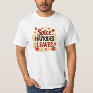 Krydda Hösleder Löv T Shirt