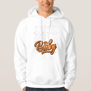 Krydda Krydda Baby Halloween Retro Typografi Desig Hoodie