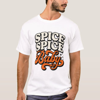 Krydda Krydda Baby Vintage Retro Typografi T-Shirt