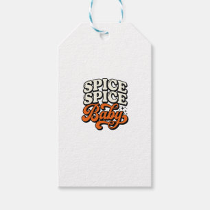 Krydda Krydda Baby Vintage Retro Typografi T-Shirt Presentetikett