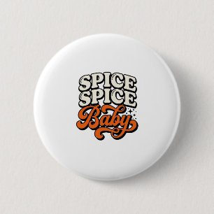 Krydda Krydda Baby Vintage Retro Typografi Tröja D Knapp