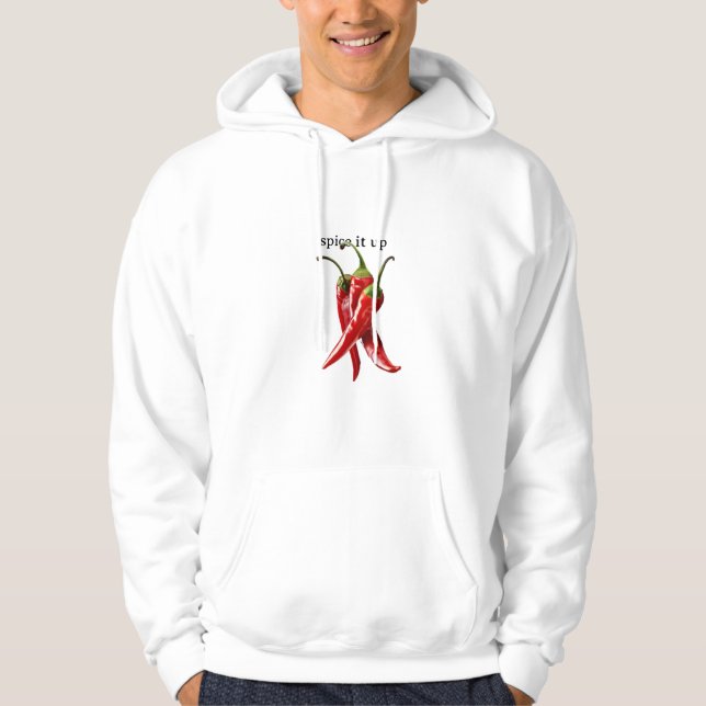 🌶️ Krydda Upp Herrarnas Hoodie & Sweatshirt (Framsida)