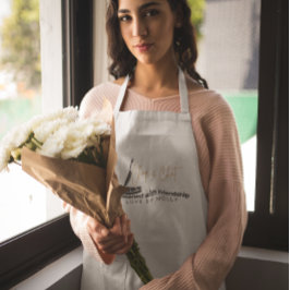 Kryddad med Vänskapsklyfta och snack Långt Förkläde