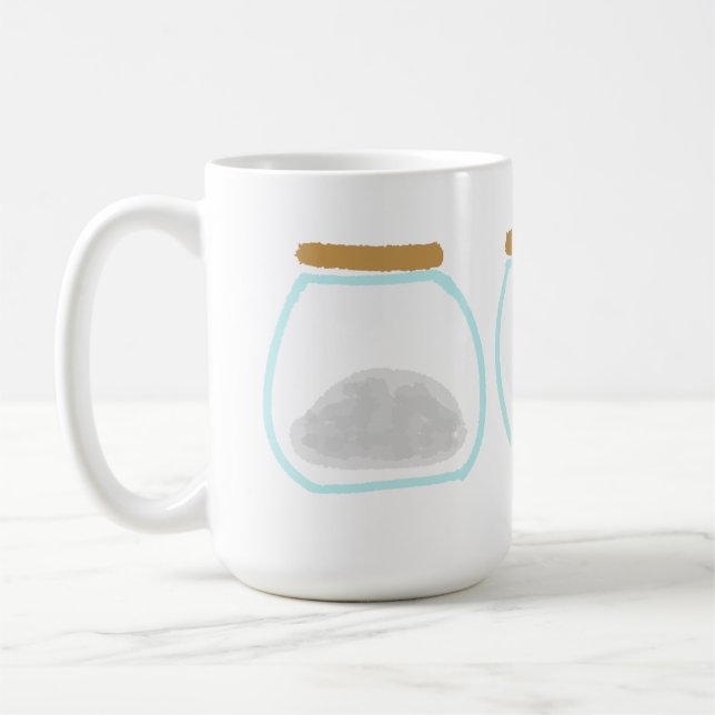 Kryddburkar i present till hemmakock kaffemugg (Vänster)