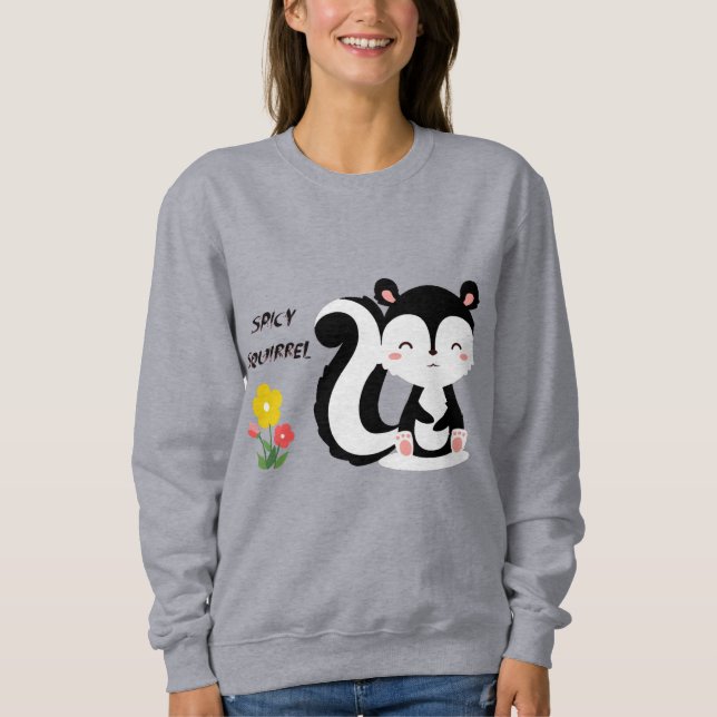 Kryddig Ekorre T Shirt (Framsida)