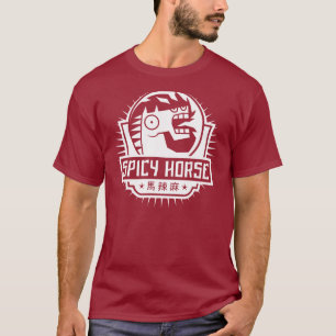 Kryddig hästmörkT-tröja T-shirt