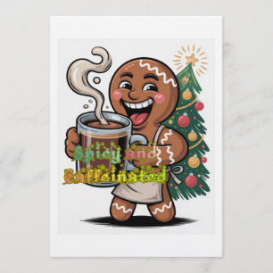 Kryddig och Kaffeinhållig Inbjudningar