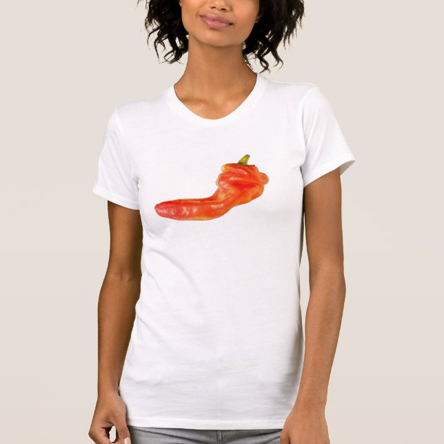 KRYDDIGT (Chilipeppar) (bekläda), T Shirt (Framsida)