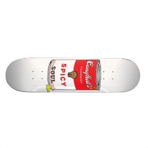 Kryddigt däck för tryck för Soulpopkonst Skateboard Bräda 19,5 Cm