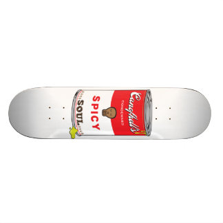 Kryddigt däck för tryck för Soulpopkonst Skateboard Bräda 19,5 Cm