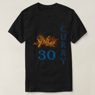 Kryddigt flamma för curry #30 avfyrar tee shirt