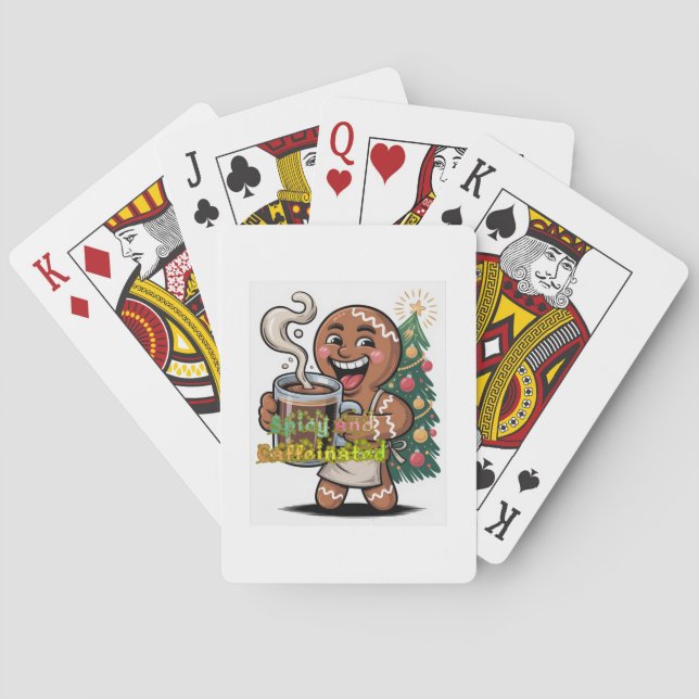 Kryddigt och Koffeinskickat Casinokort (Baksidan)