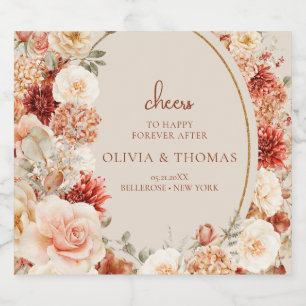 Kryddor av orange beige rost från trädgårdsodling 