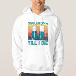 Kryddor och sockar tills jag dör T-ShirtCrocs och Hoodie