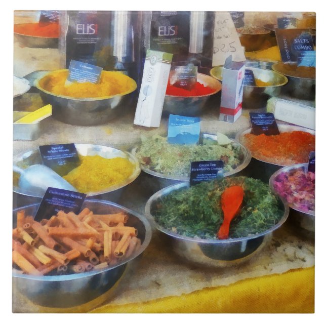 Kryddstånd Kakelplatta (Framsidan)