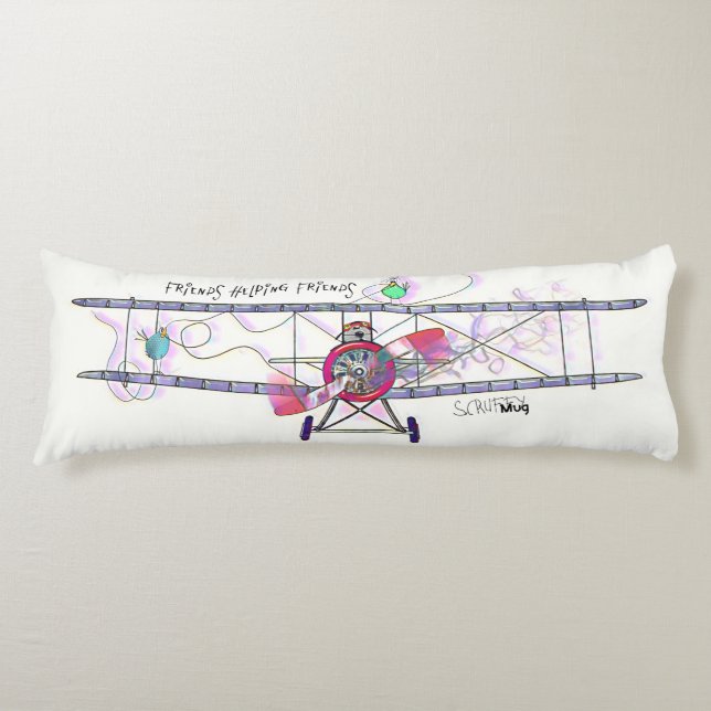 KryffyMugArtGallery-kroppsfyllning Kroppskudde (Framsidan)