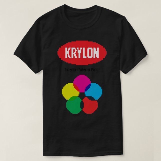 Krylon Spray Paint 8-bitars Essential T-Shirt (Design framsida)
